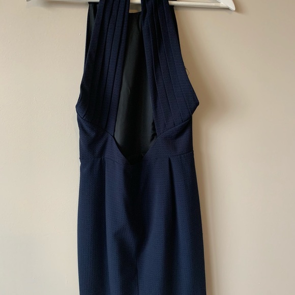 BCBG Generation Open Back Blue Dress - Picture 2 of 2